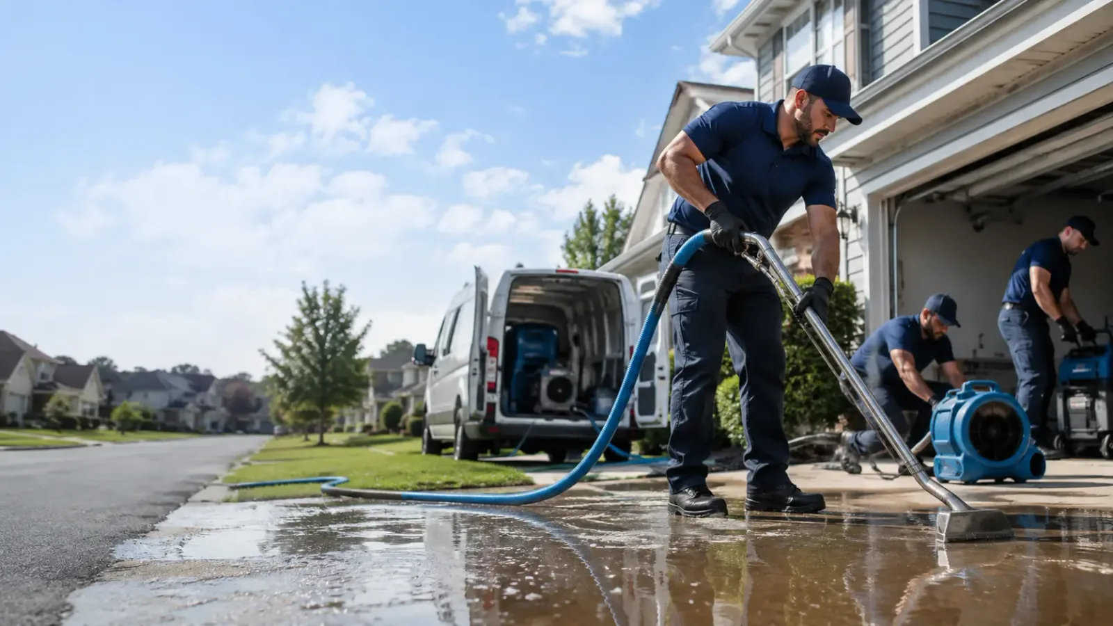 Flood Damage Restoration in Fairland, IN